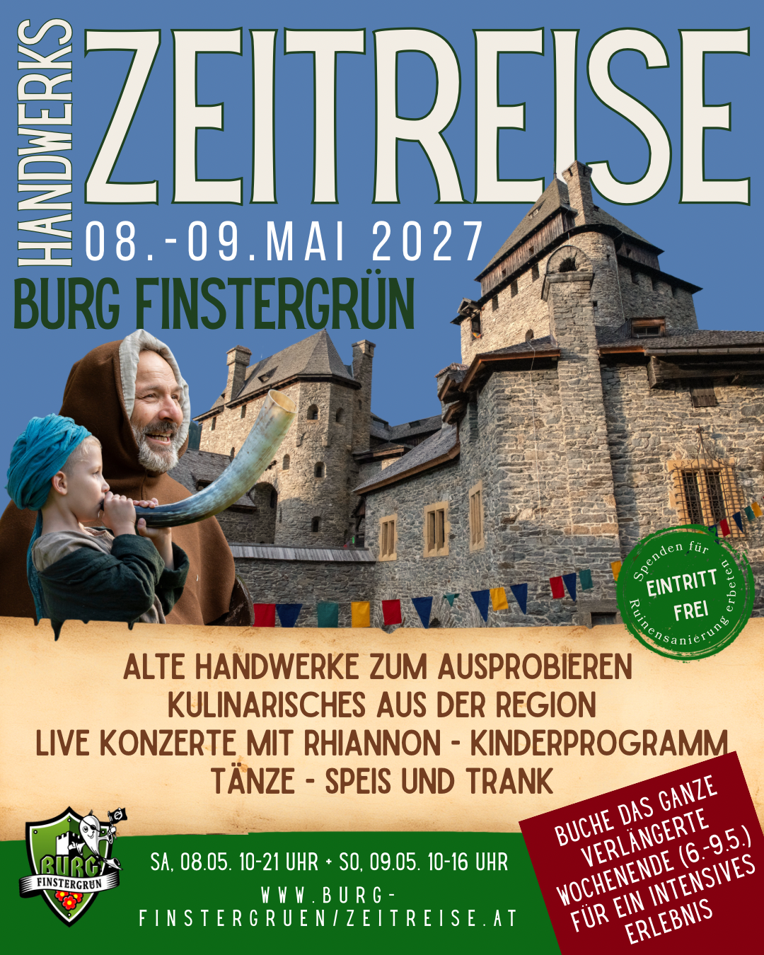 Folder Zeitreisefest