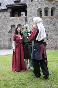vor der Burg